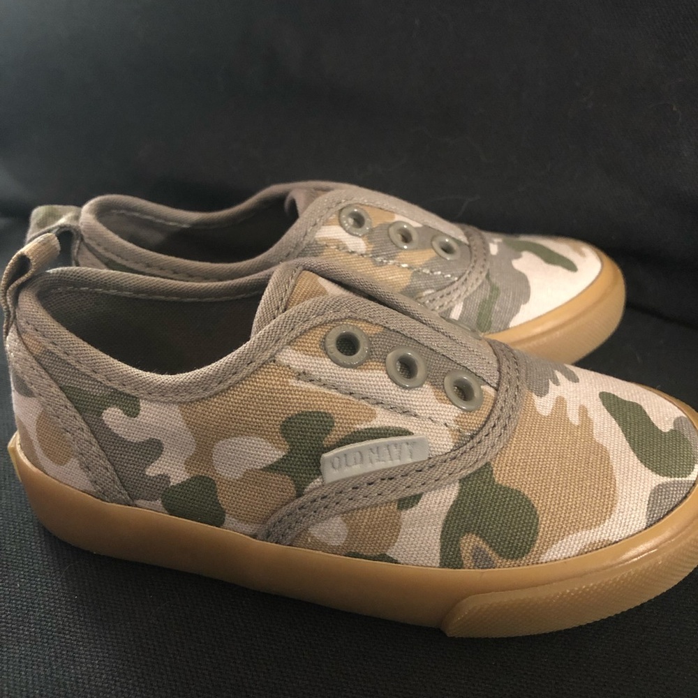Camouflage Old Navy Slip On Toddler Sneakers